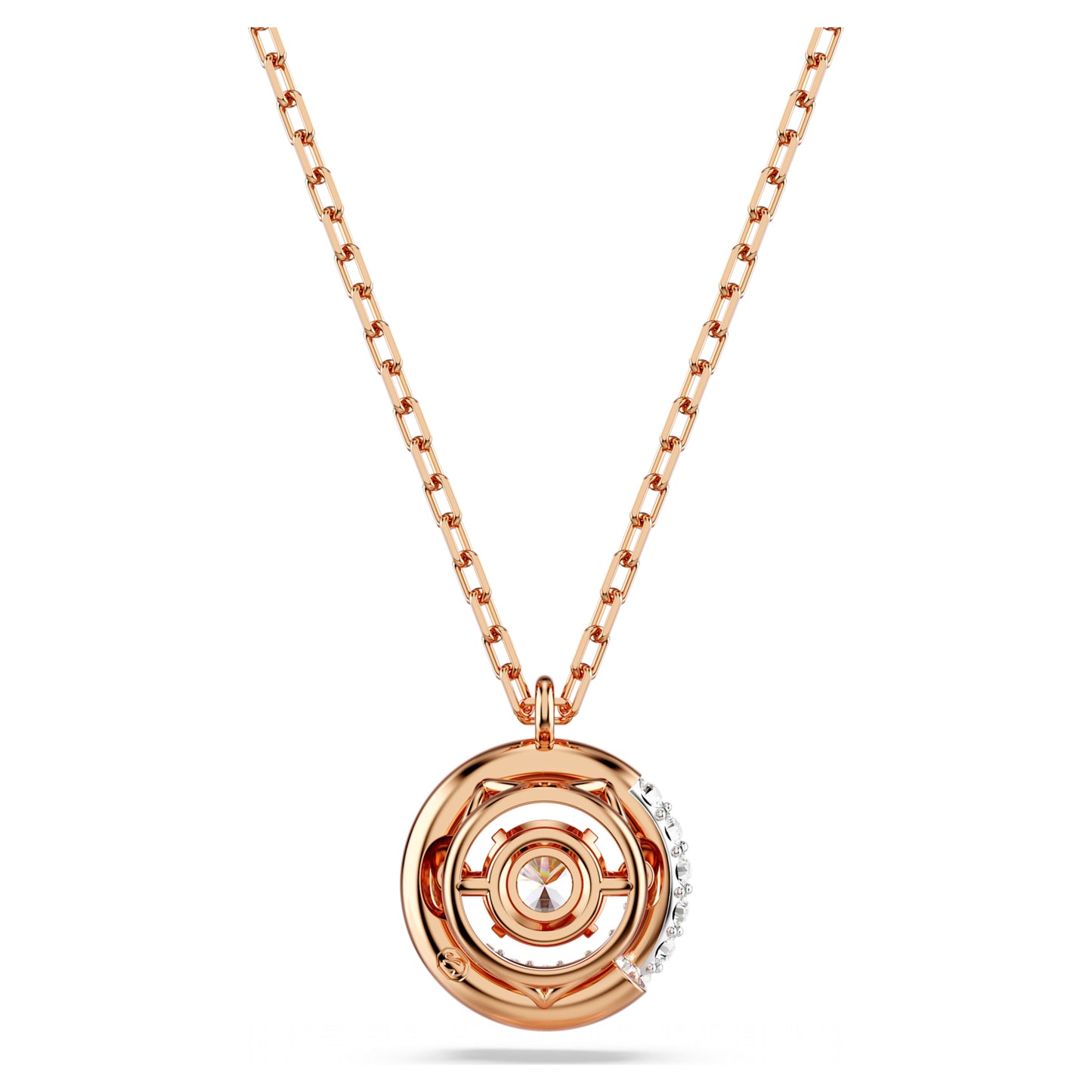 DEXTERA PENDANT - WHITE, ROSE-GOLD