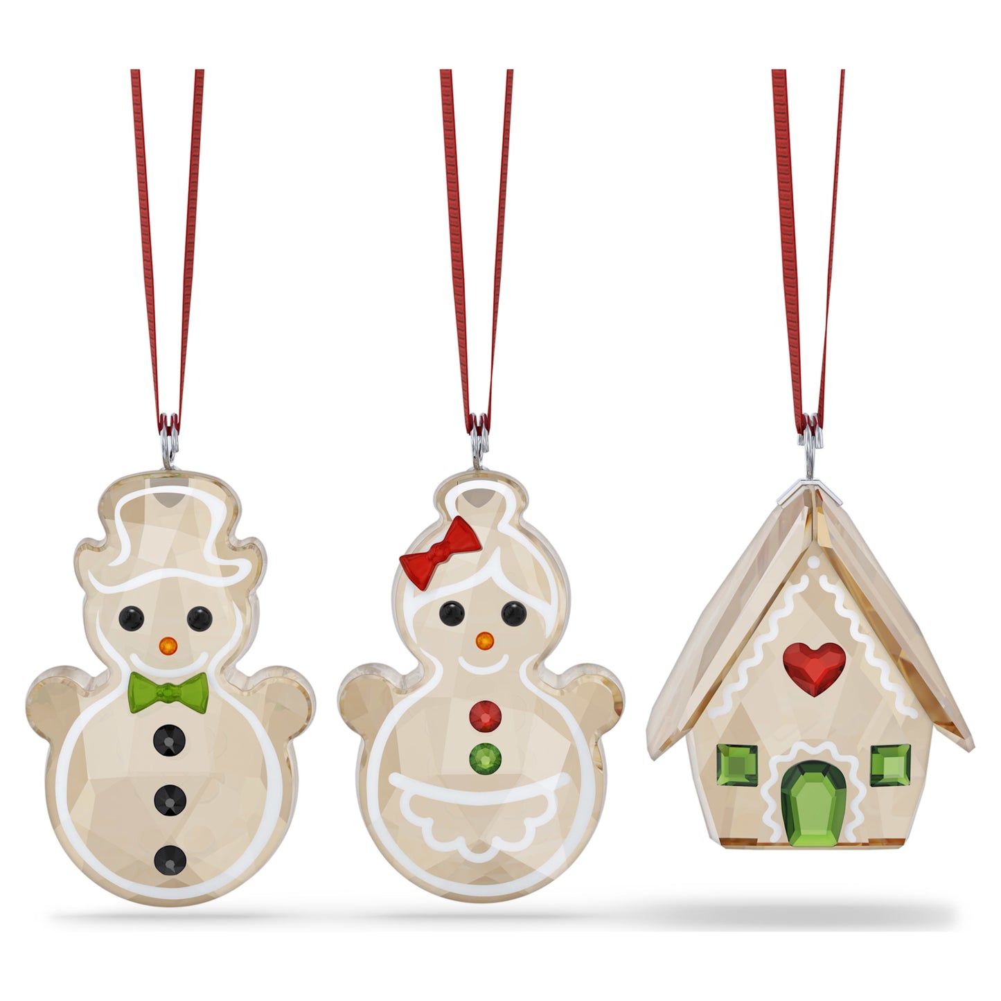 HOLIDAY CHEERS GINGERBREAD ORNAMENT SET