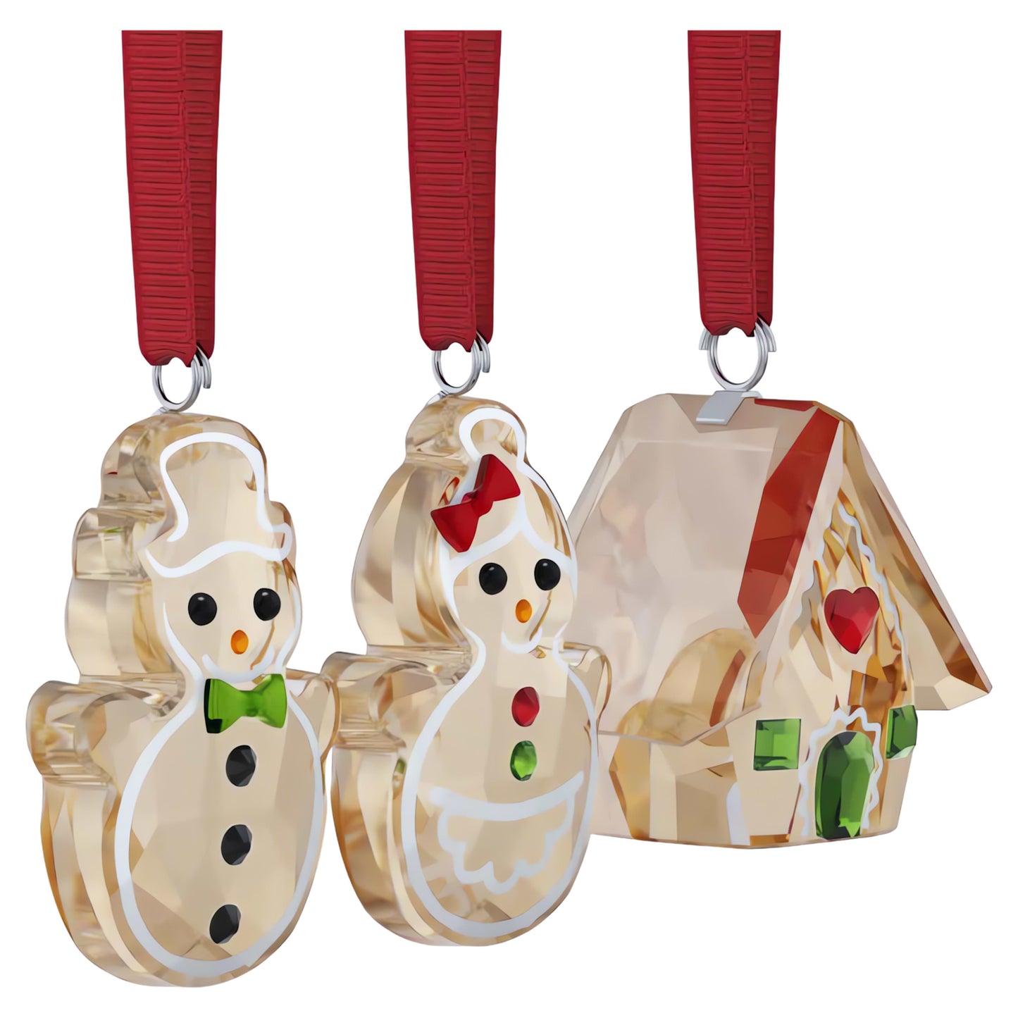 HOLIDAY CHEERS GINGERBREAD ORNAMENT SET