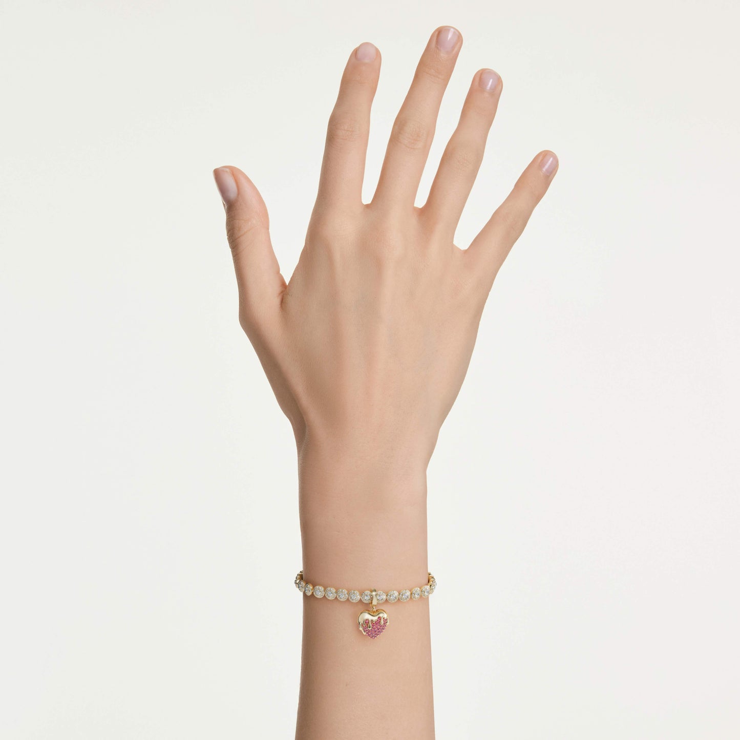 IDYLLIA CHARM HEART - PINK, GOLD