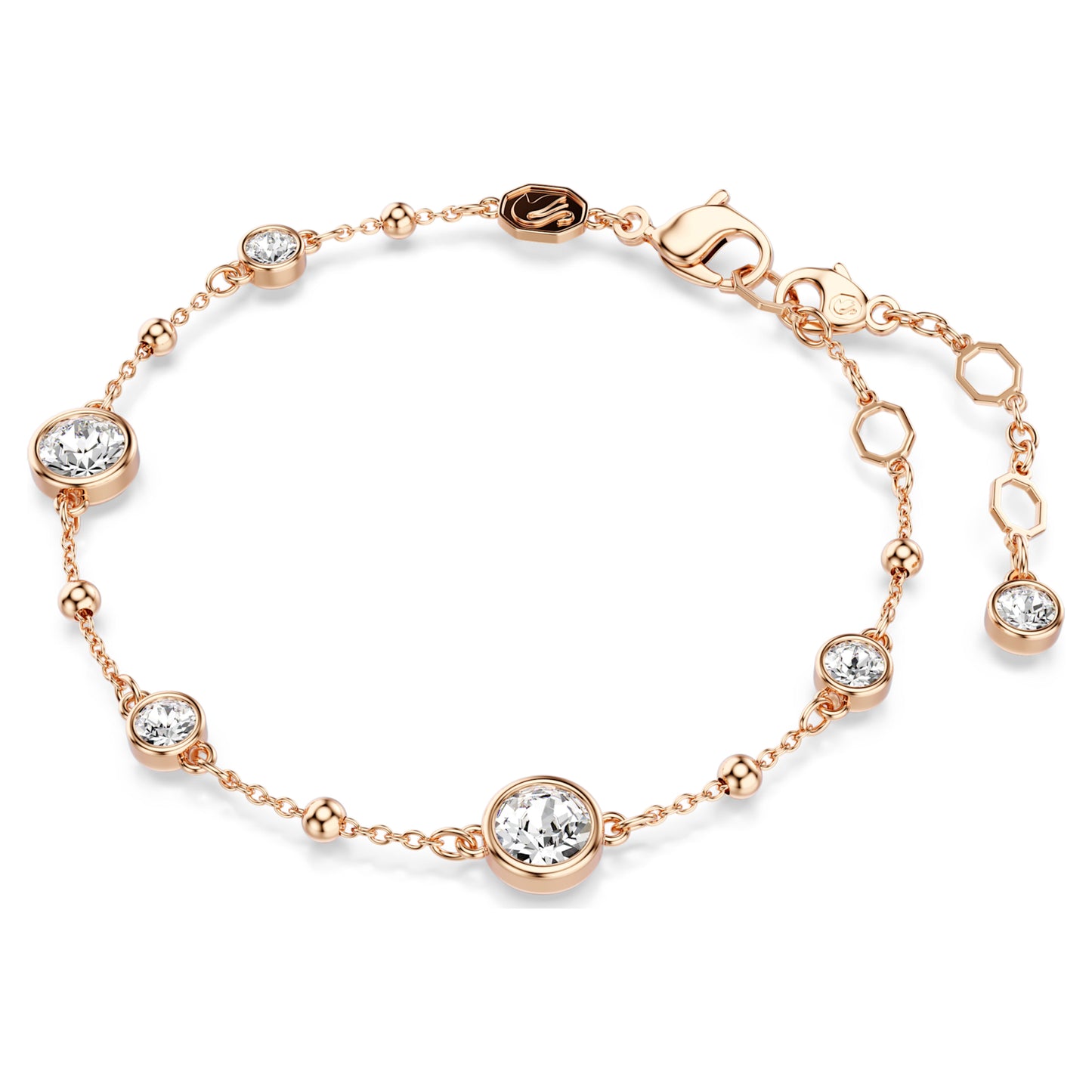 IMBER BRACELET - WHITE, ROSE-GOLD