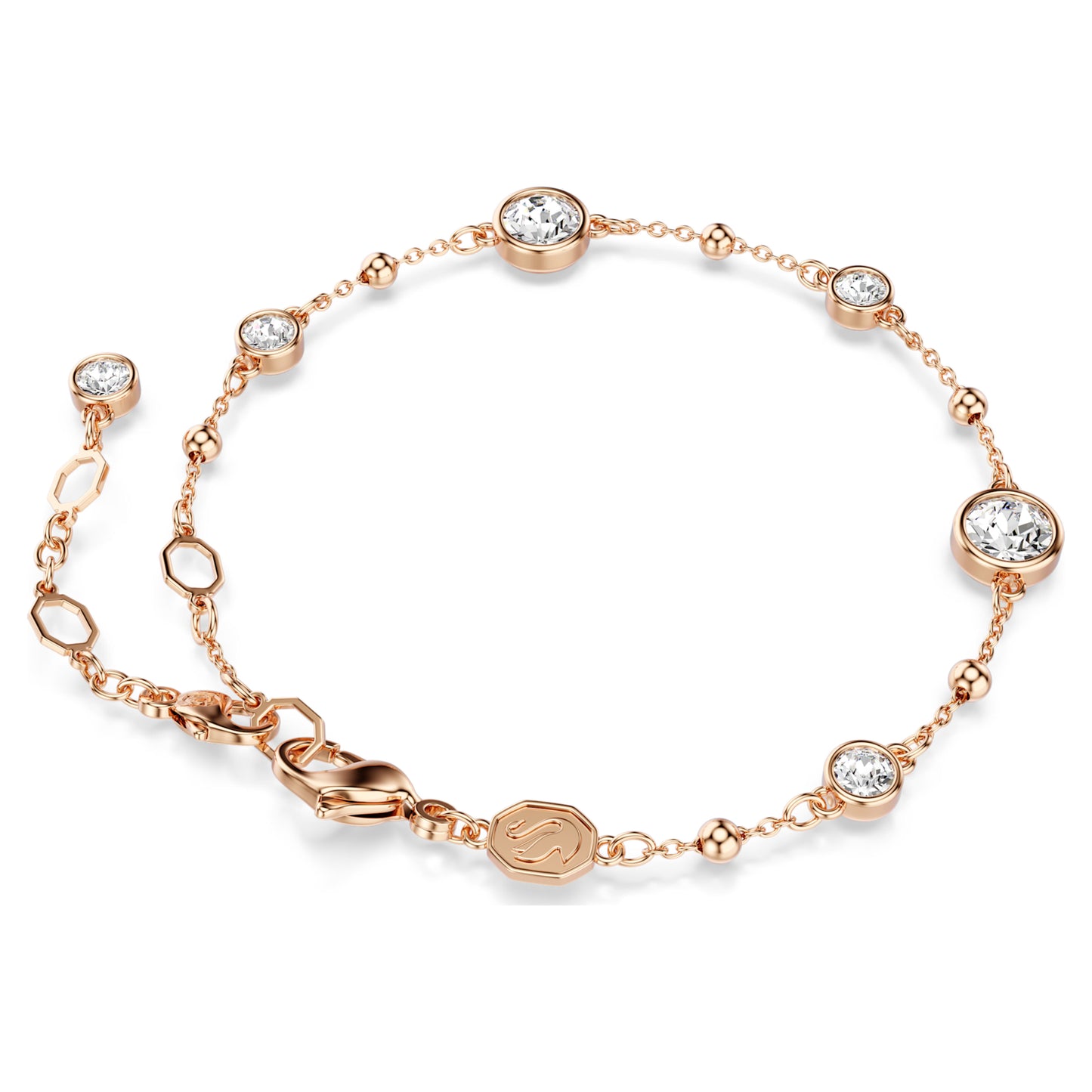 IMBER BRACELET - WHITE, ROSE-GOLD