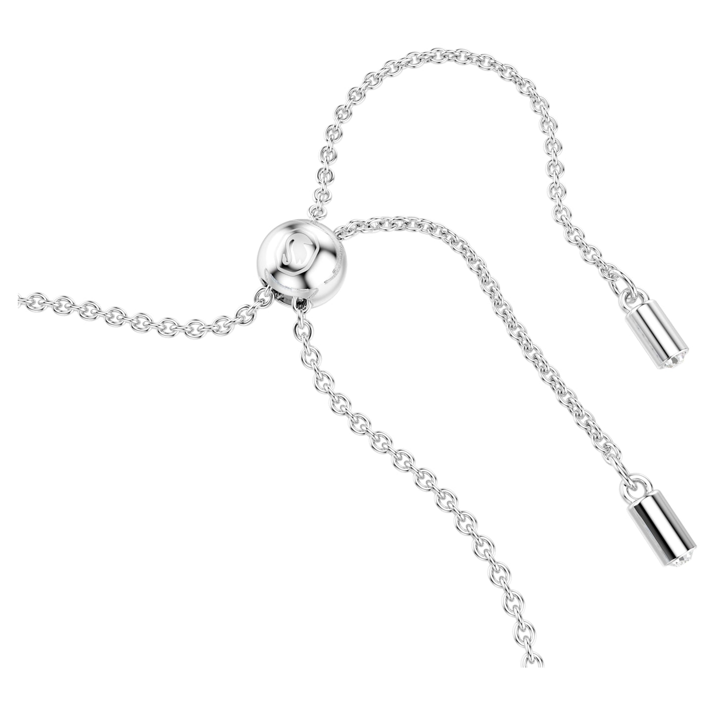 MATRIX BRACELET - BLUE, RHODIUM