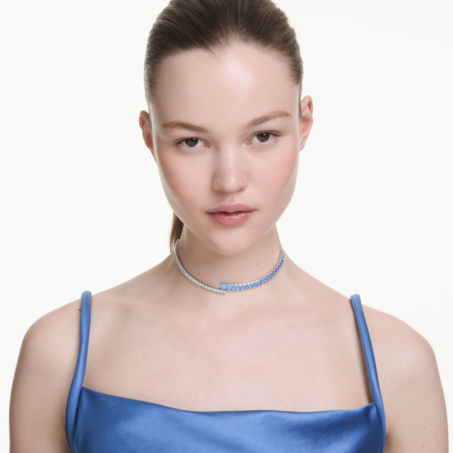 MATRIX CHOCKER - BLUE, RHODIUM