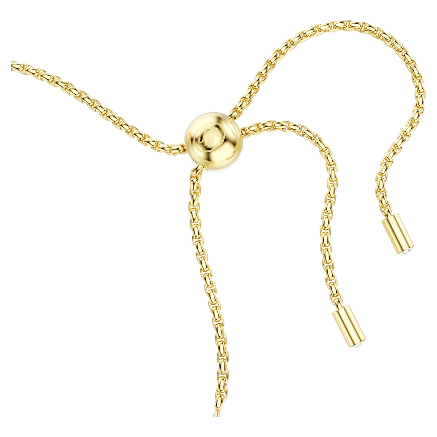 MATRIX TENNIS BRACELET - WHITE, GOLD