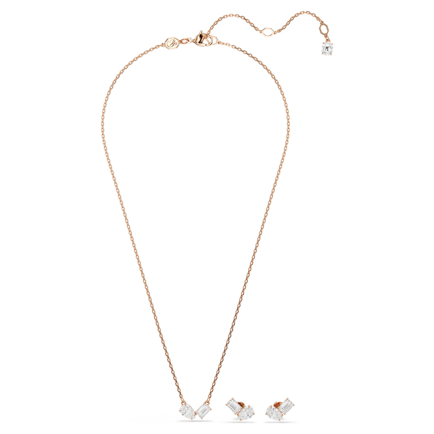 MESMERA SET - WHITE, ROSE-GOLD