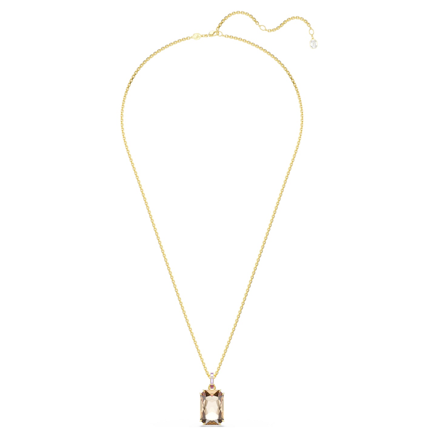 MILLENIA PENDANT OCTAGON - CARAMEL, GOLD