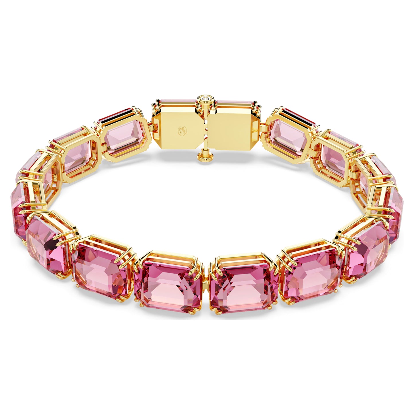 MILLENIA TENNIS BRACELET - PINK, GOLD