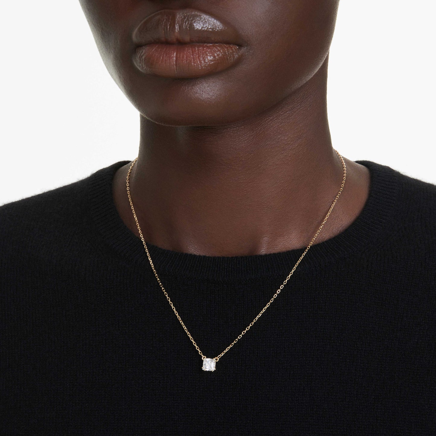STILLA ATTRACT PENDANT - WHITE, GOLD