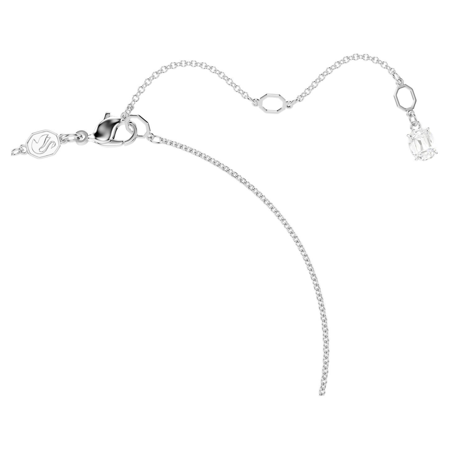 TEDDY PENDANT - BLUE, RHODIUM