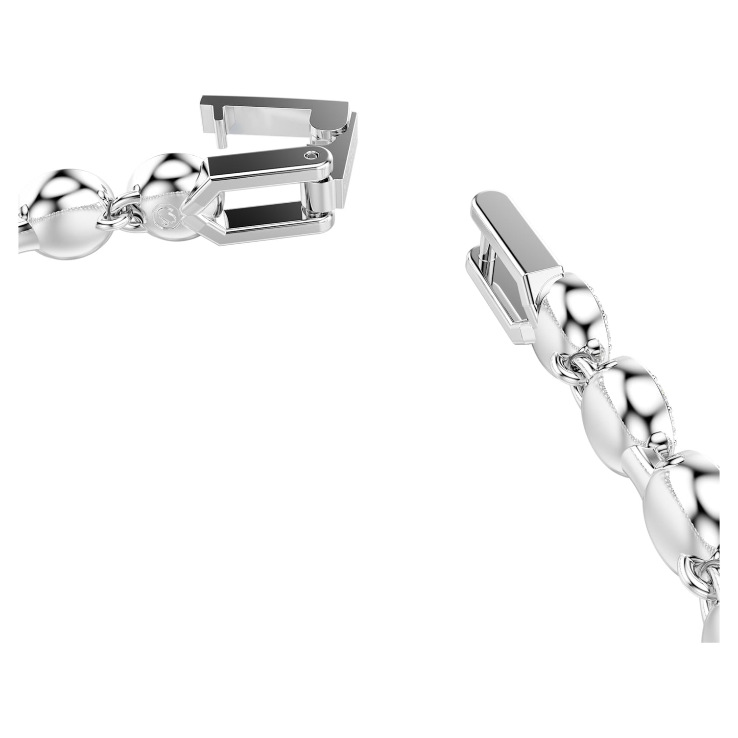 UNA ANGELIC TENNIS BRACELET - BLUE, RHODIUM