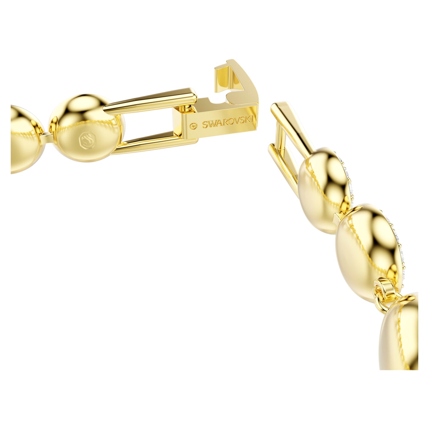 UNA ANGELIC TENNIS BRACELET - WHITE, GOLD