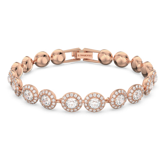 UNA ANGELIC BRACELET - WHITE, ROSE-GOLD