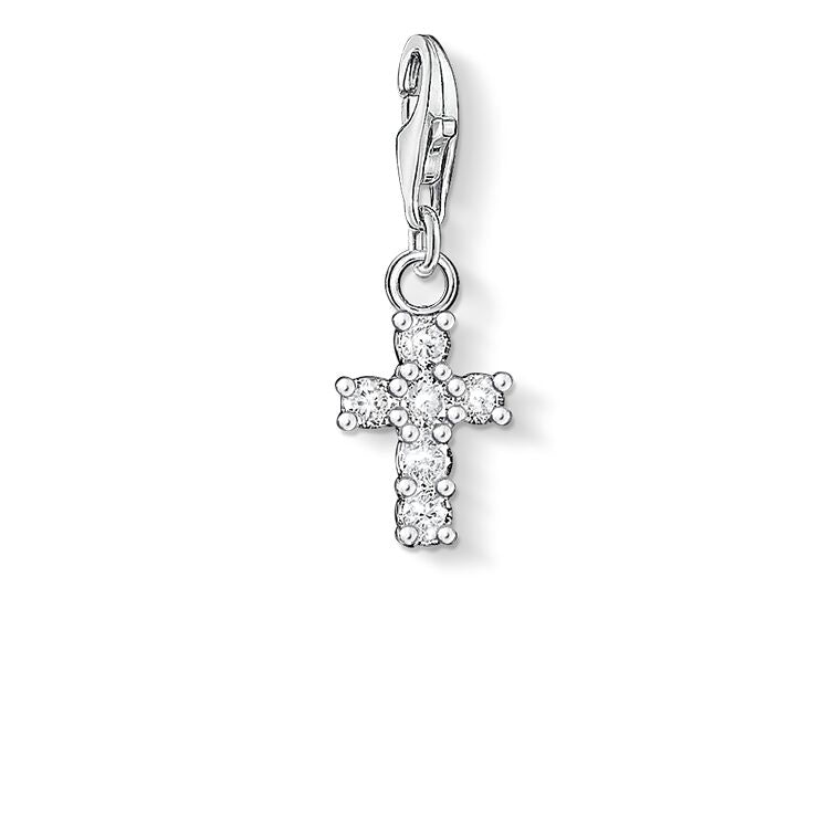 CHARM CLUB CZ CROSS CHARM
