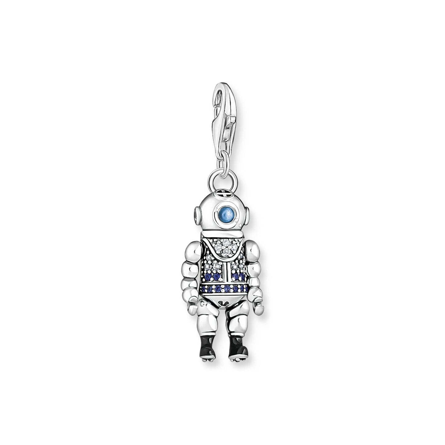 CHARM CLUB BLUE SPINEL DIVER CHARM