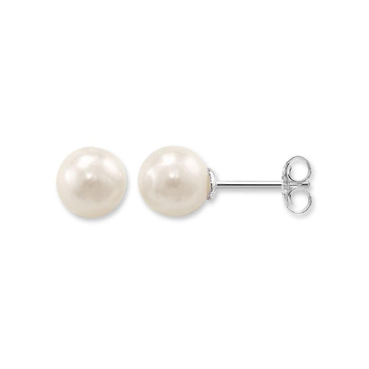 WHITE FRESHWATER PEARL EARRINGS