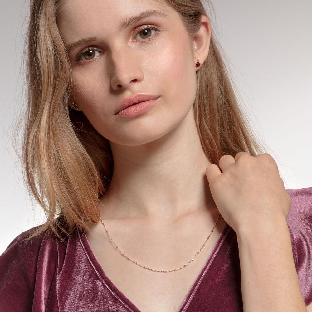 FINE BALL CHAIN NECKLACE
