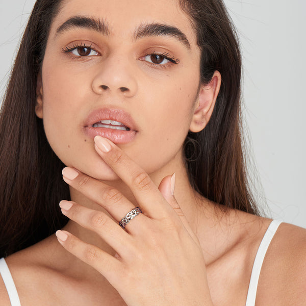 ROPES & DREAMS ROPE WIDE ADJUSTABLE RING