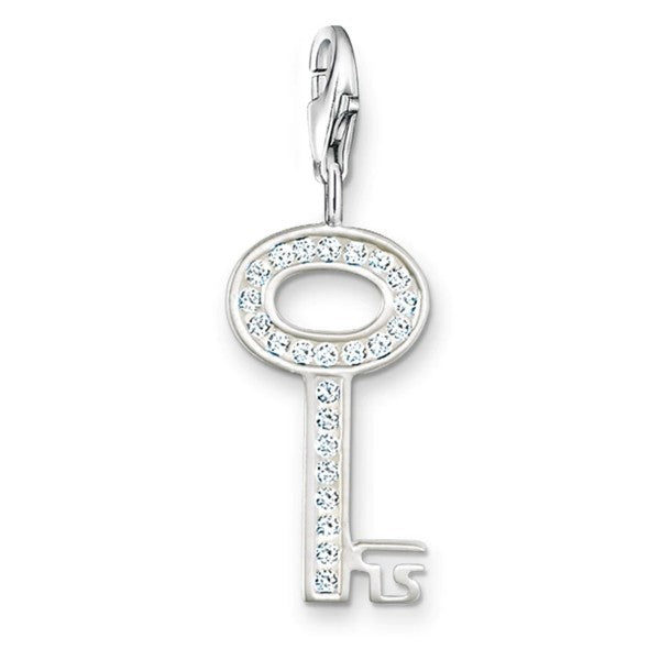 CHARM CLUB KEY CZ CHARM
