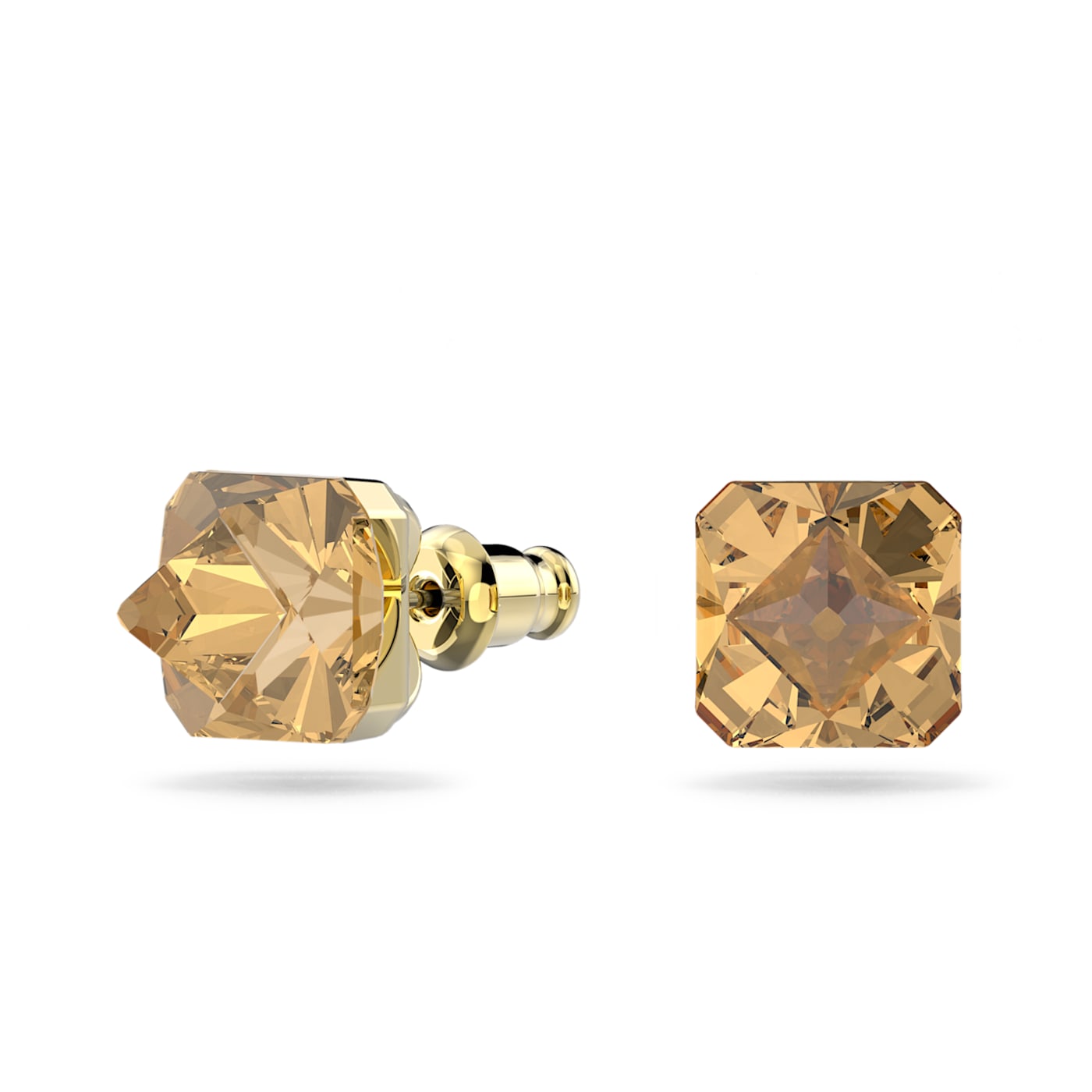 ORTYX STUD EARRINGS - YELLOW, GOLD