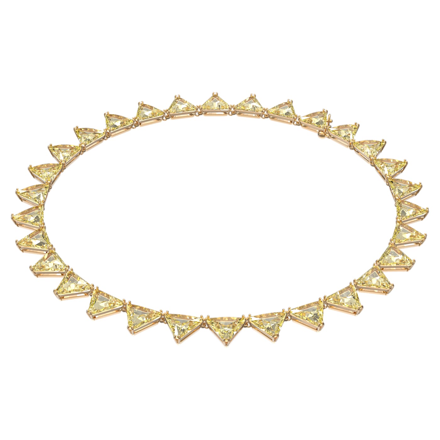 ORTYX ALL AROUND NECKLACE - YELLOW, GOLD-TONE PLATED