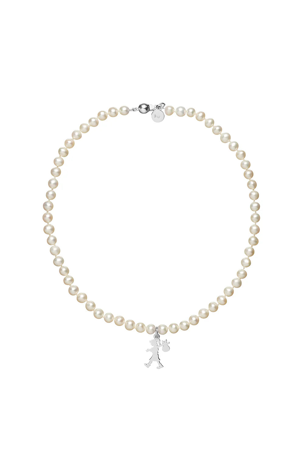 GIRL WITH ALL THE PEARLS NECKLACE