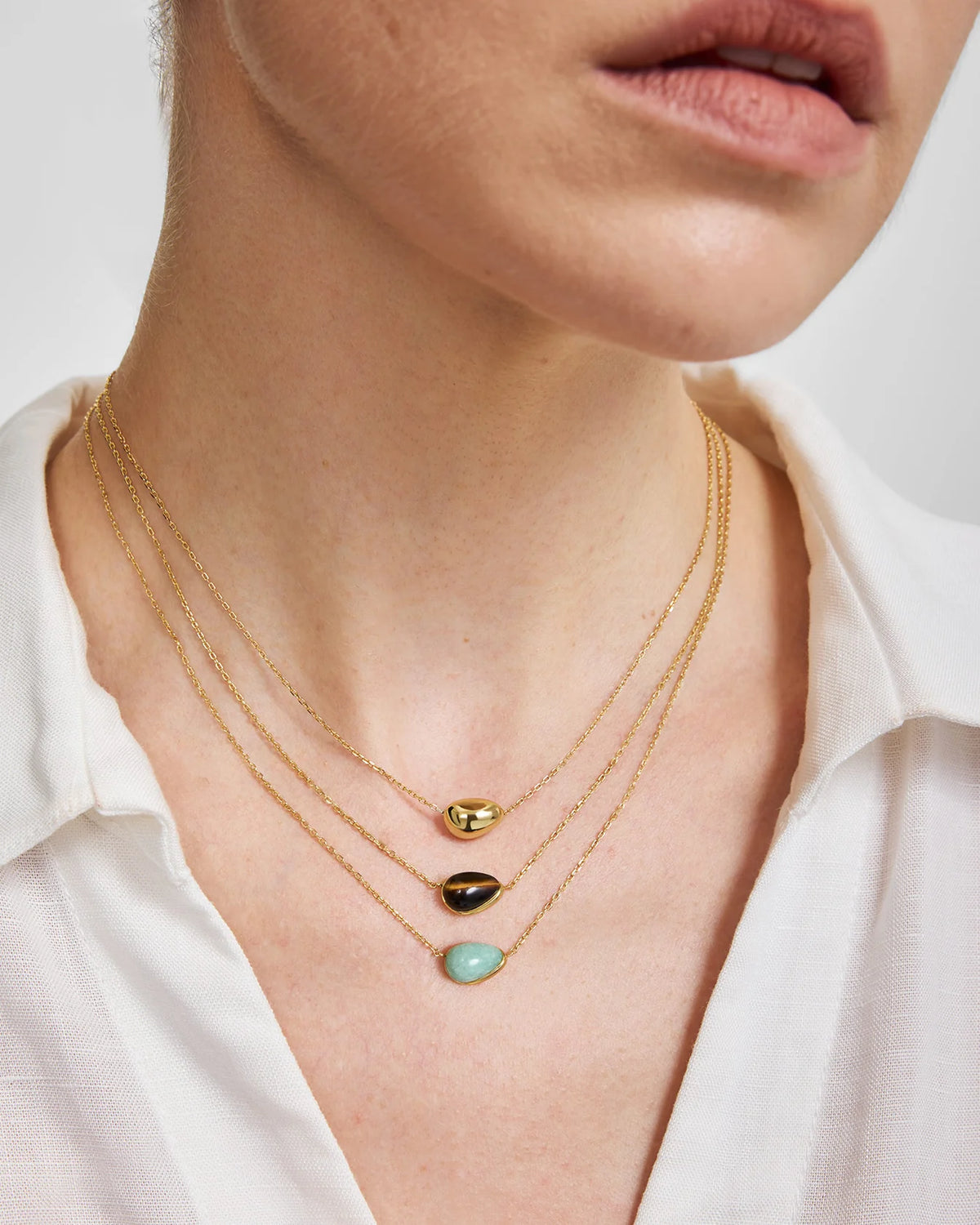 WANDERER DOME PEBBLE NECKLACE