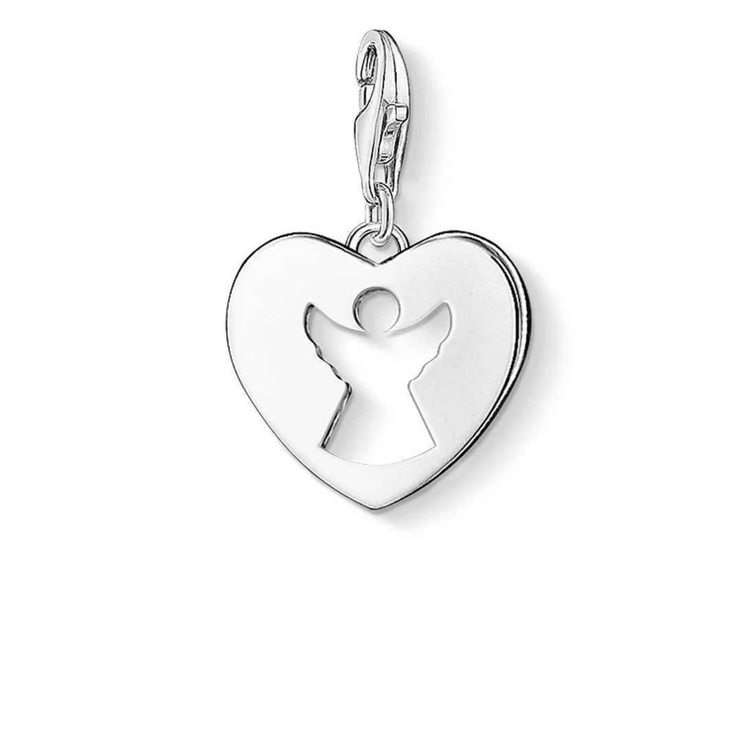 CHARM CLUB GUARDIAN ANGEL HEART