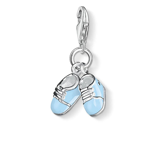 CHARM CLUB BLUE BABY SHOES