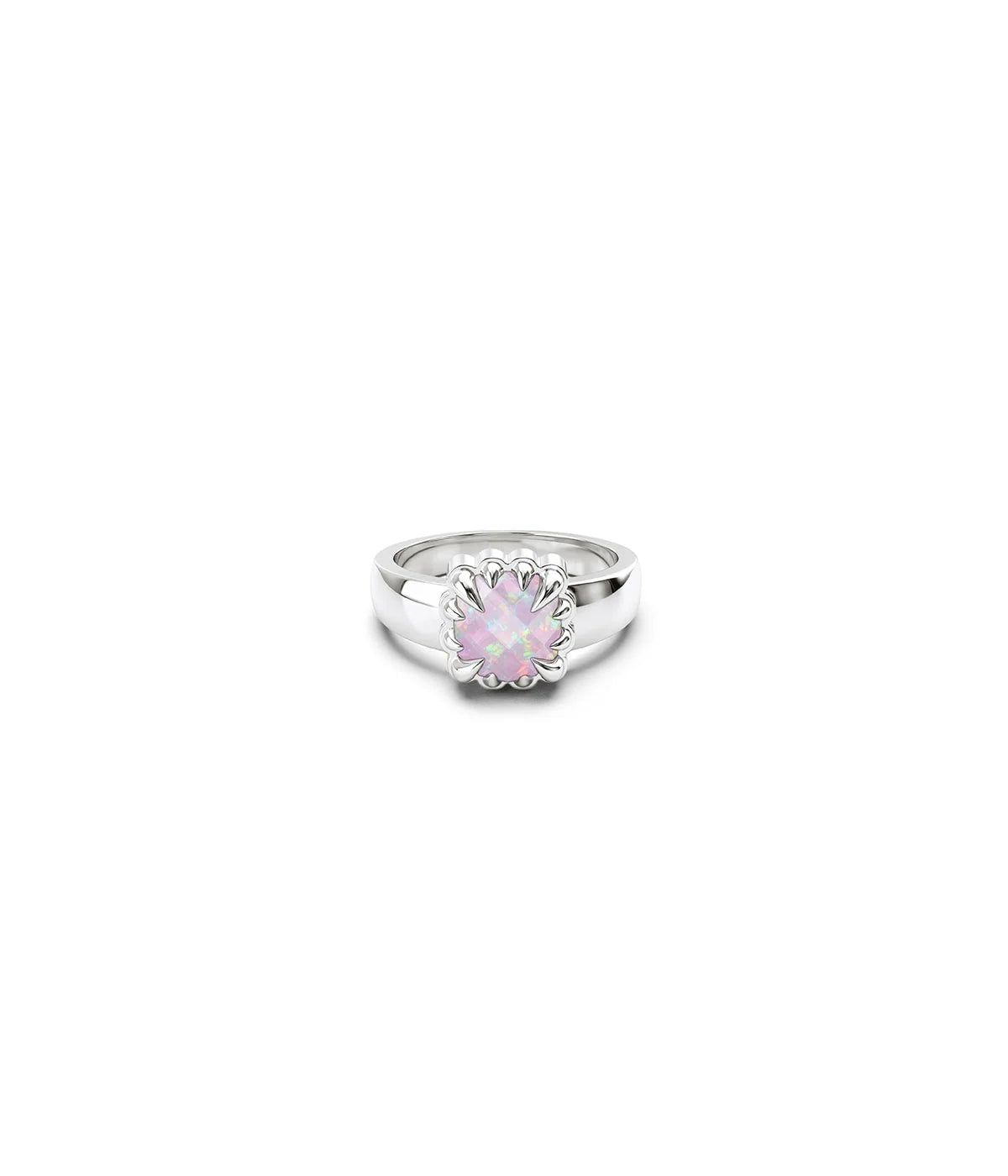 BABY CLAW RING PINK BELLO OPAL