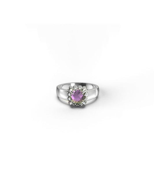 BABY CLAW RING MYSTIC QUARTZ