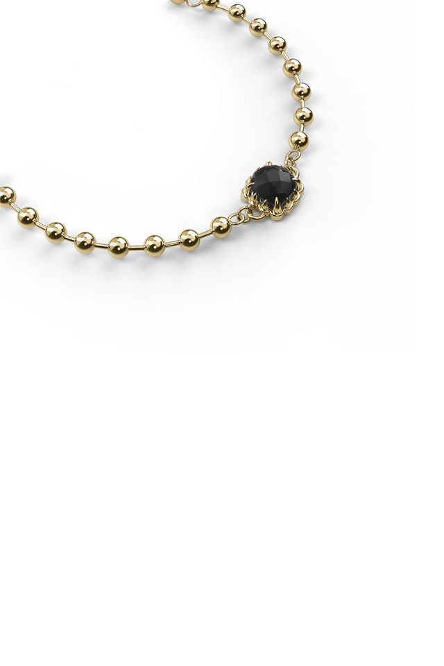 BABY CLAW BALL CHAIN BRACELET