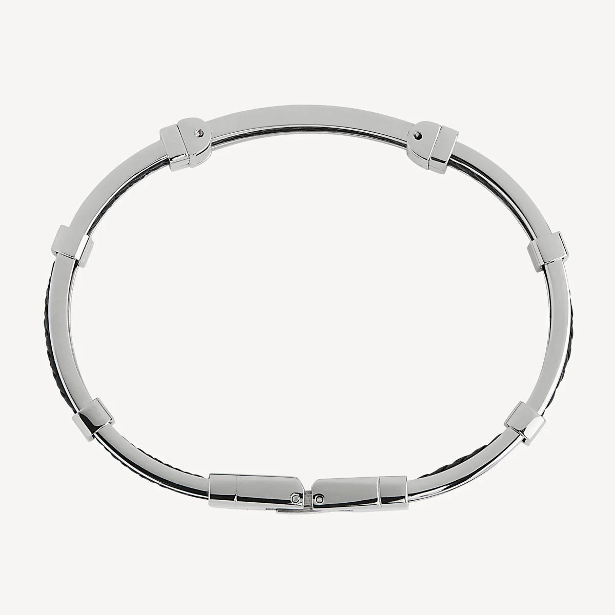 BAND OF STRENGTH MEN'S PLAITED LEATHER BRACELET