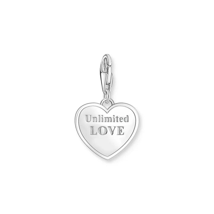 CHARM CLUB PINK BEST MOM HEART CHARM