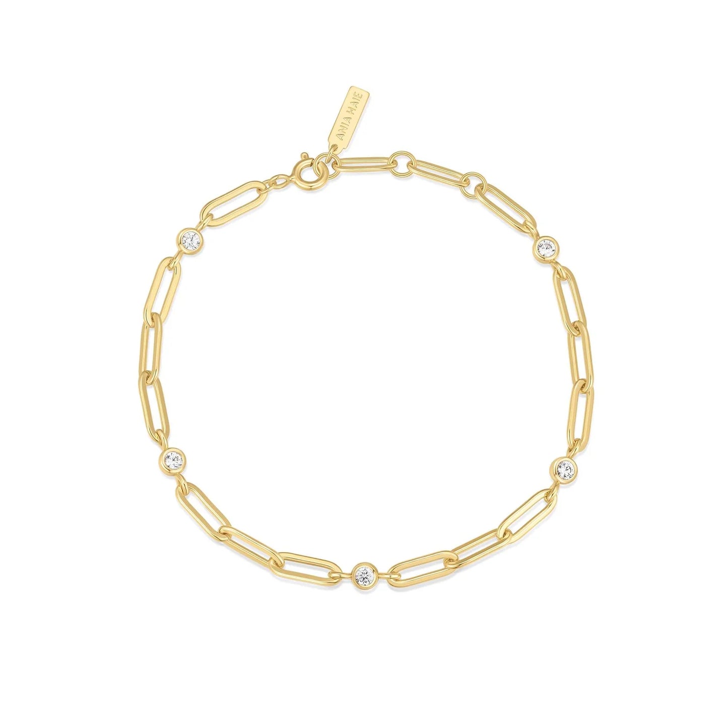 REIMAG BEZEL STATION PAPER CLIP CHAIN BRACELET