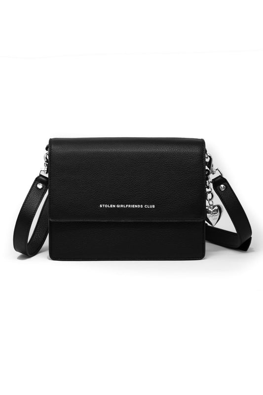 BIG TROUBLE BAG PEBBLE/SILVER