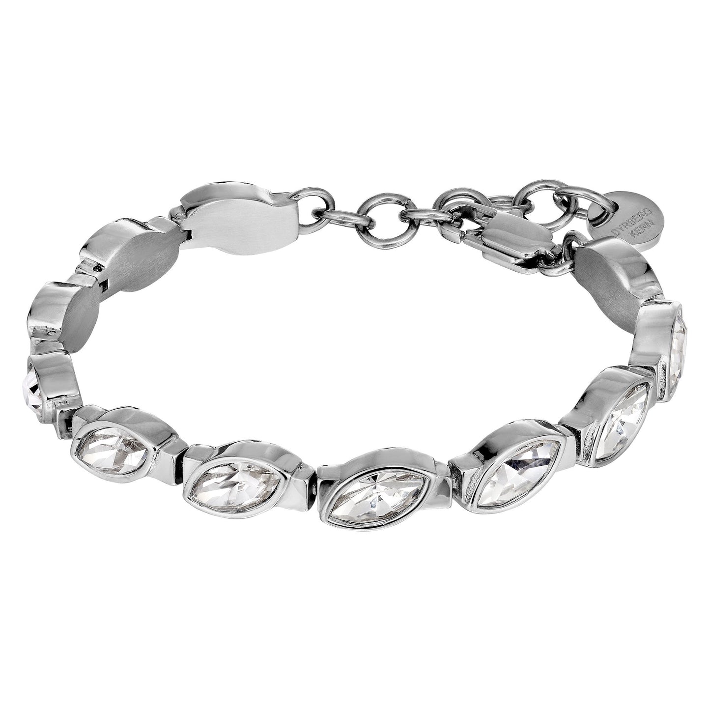 CELTIS SHINY SILVER CRYSTAL BRACELET