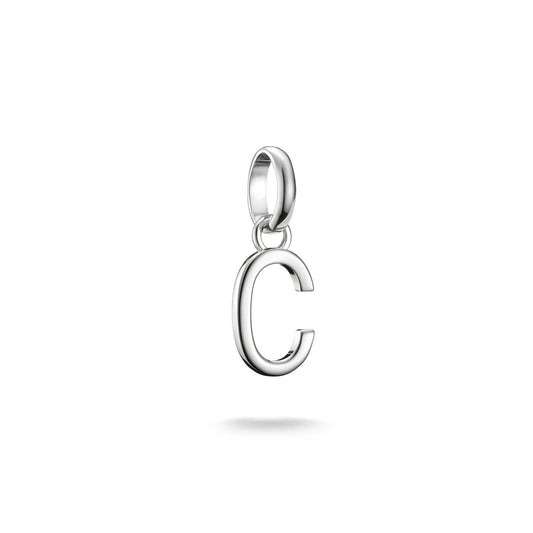 CONNECT LETTER 'C' CHARM