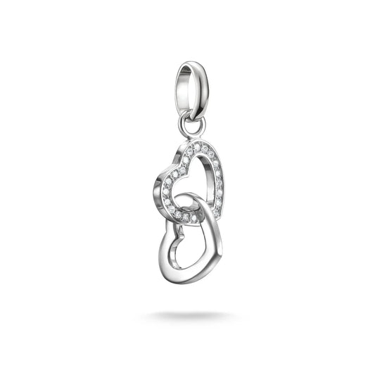 CONNECT INTERTWINED HEARTS CHARM