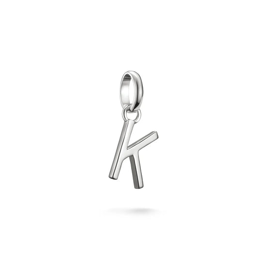 CONNECT LETTER 'K' CHARM