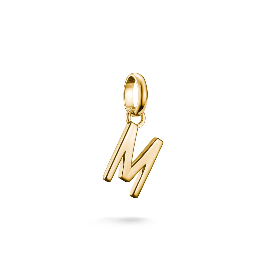 CONNECT LETTER 'M' CHARM