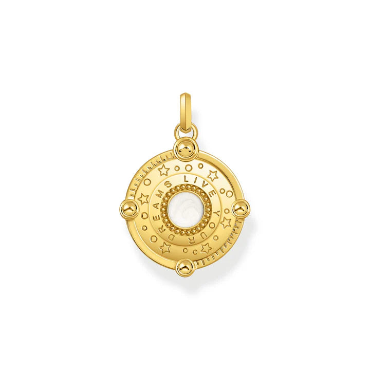 COSMIC CRESCENT MOON PENDANT