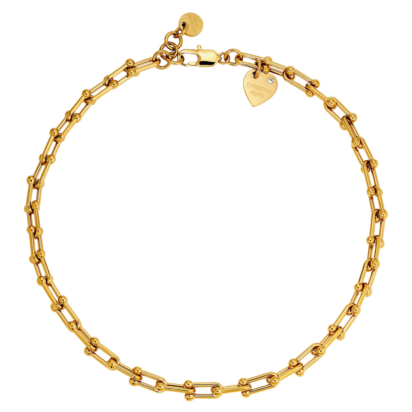 COURSE SHINY GOLD NECKLACE