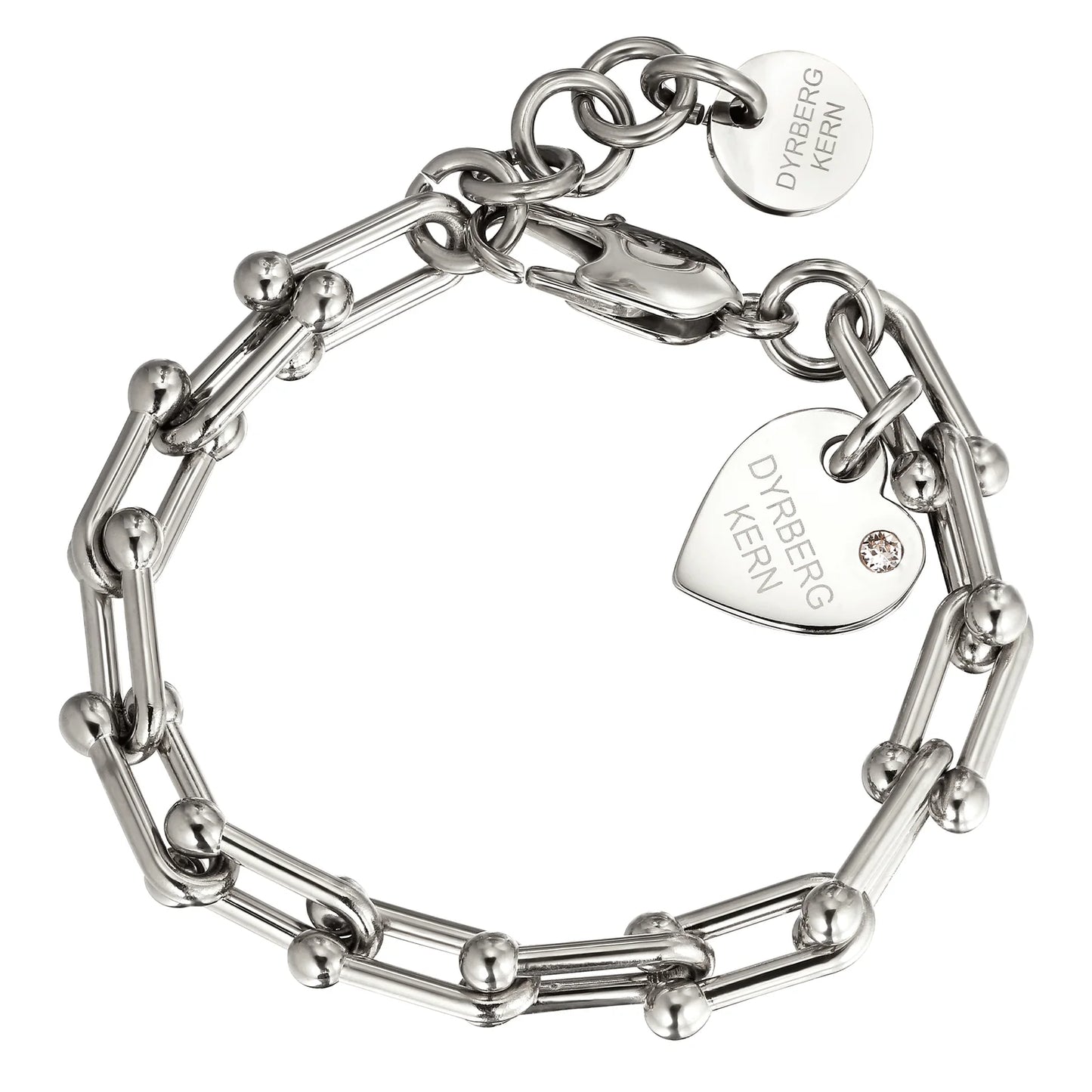 COURSE SHINY SILVER BRACELET