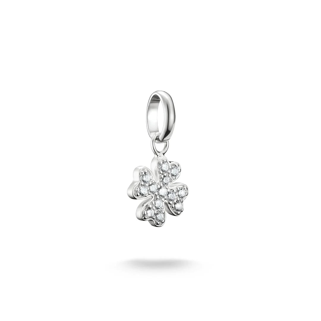 CONNECT CZ LUCKY CLOVER CHARM