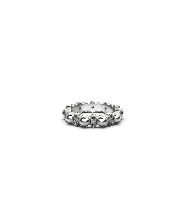 DARKNESS AND LIGHT BALL CHAIN RING