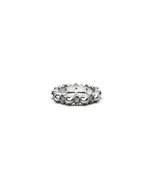 DARKNESS AND LIGHT BALL CHAIN RING