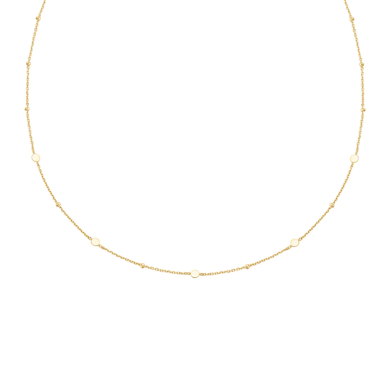 VOYAGER DISC STATION NECKLACE