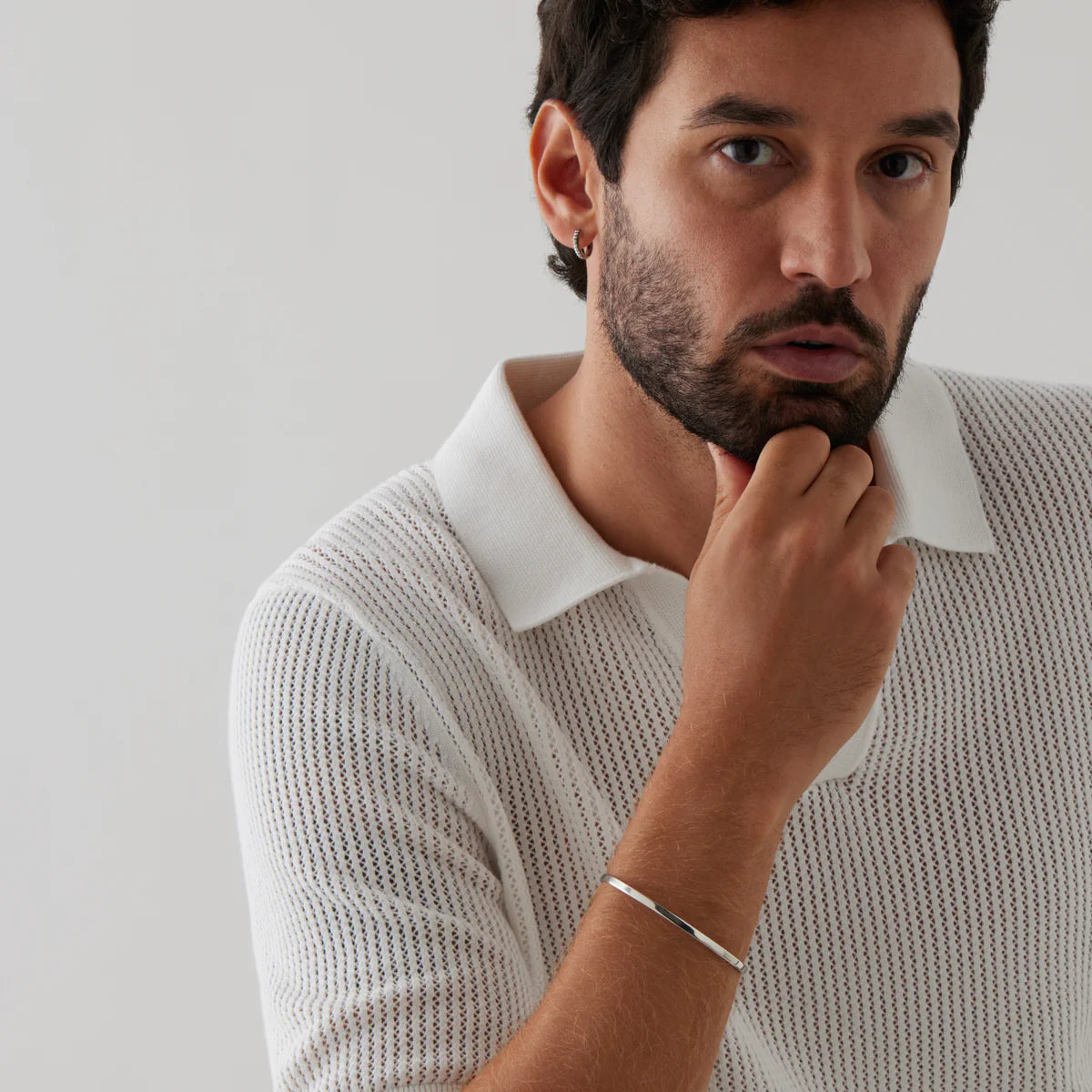 DUALIS MEN'S SINGLE EARRING