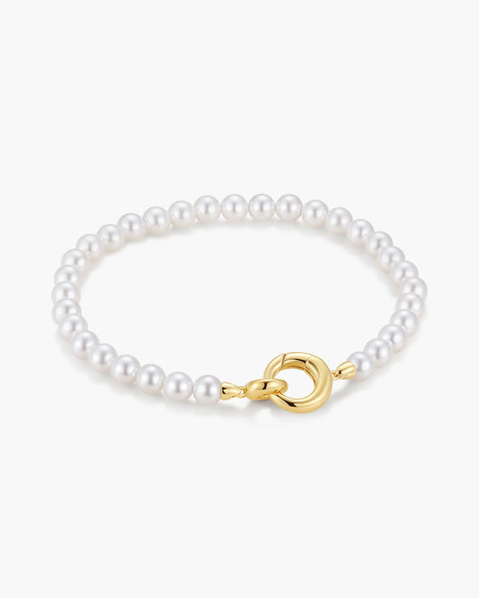 SWAN ELEGANT SHELL PEARL BRACELET
